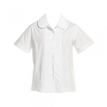 Girls white school outlet shirt